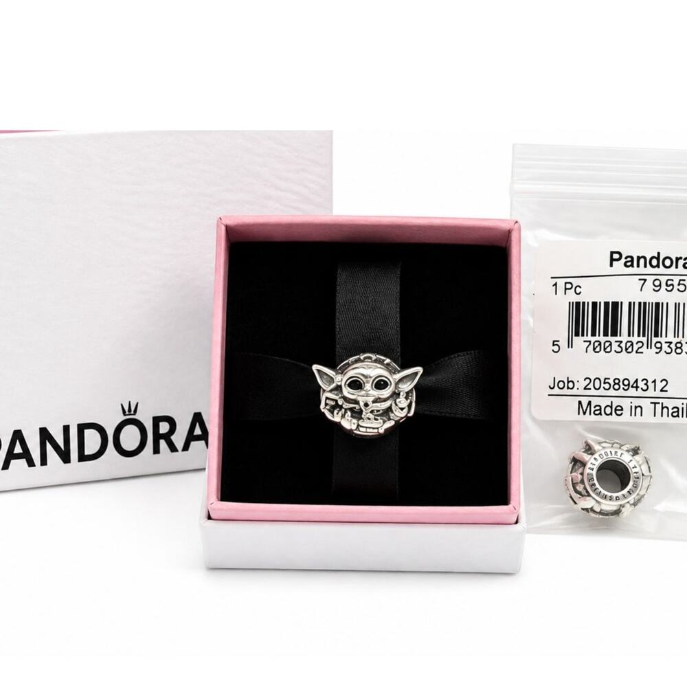 Pandora Disney Star Wars Grogu Baby Yoda Charm 799511C01 S925 ALE w/ Box